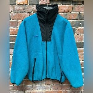 Vintage 90s Columbia Full Zip Alpine Fleece Sweater Small